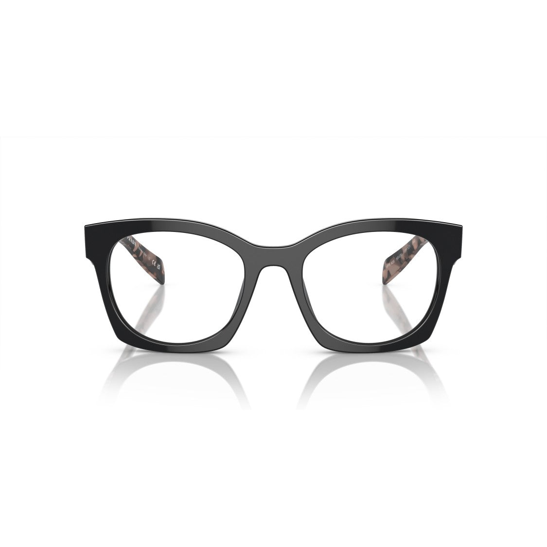 Prada 0Pr A05v Square Black Acetate Sunglasses