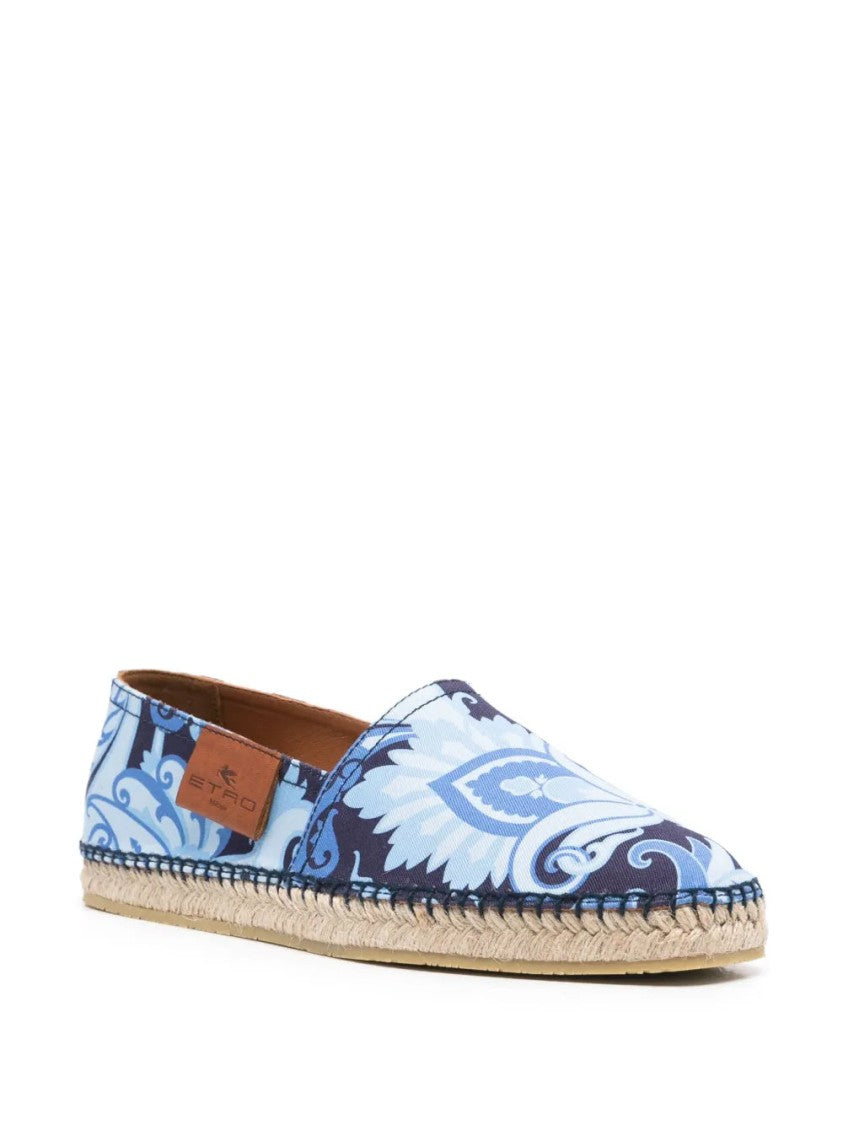 Etro Espadrillas Canvas Stampato