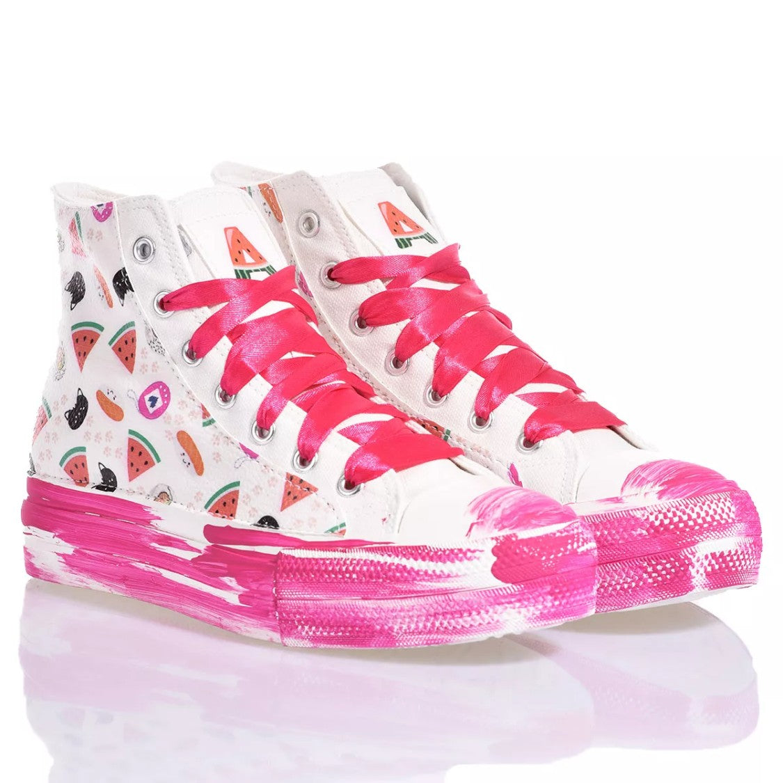 Mimanera Airlines Platform White, Pink