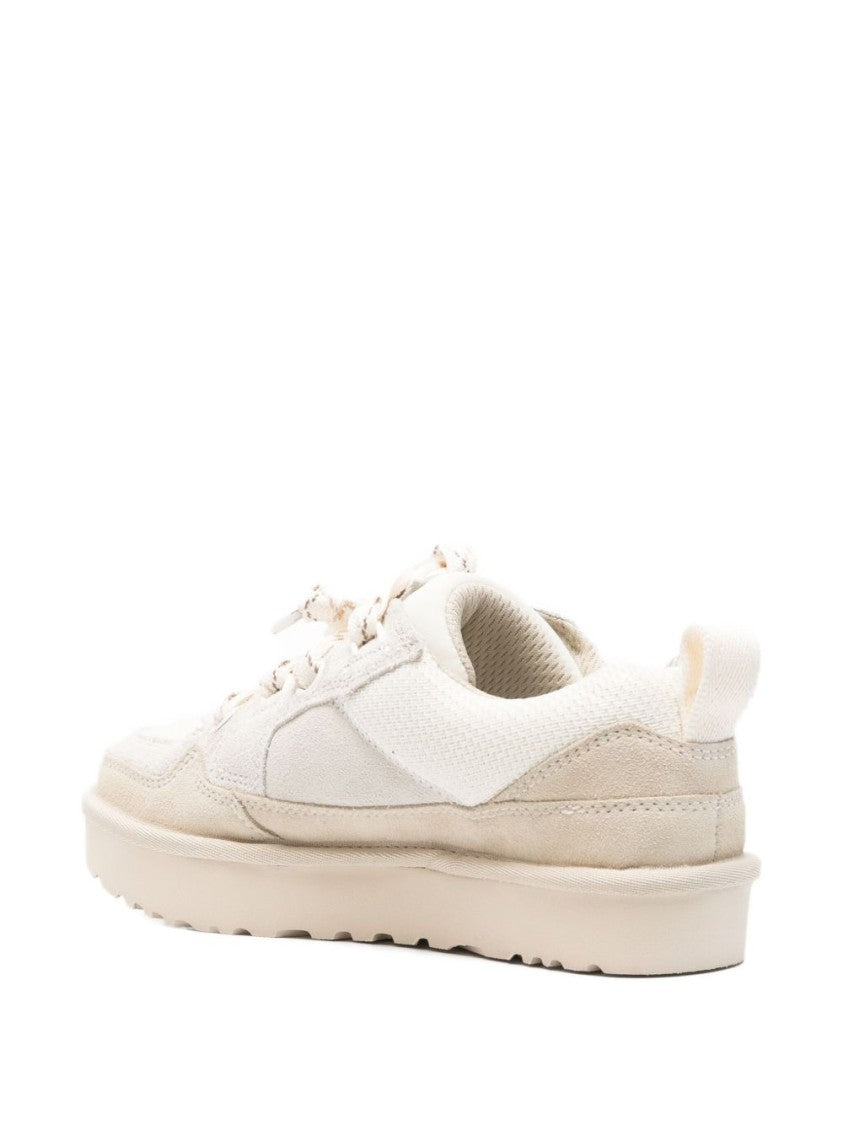 Ugg Low-Top Sneakers With Suede Panels
