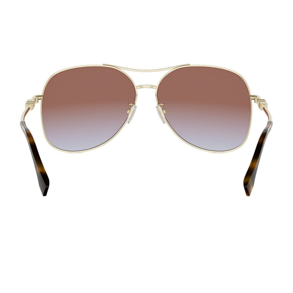 Fendi Gold Fendigraphy Metal Pilot Sunglasses