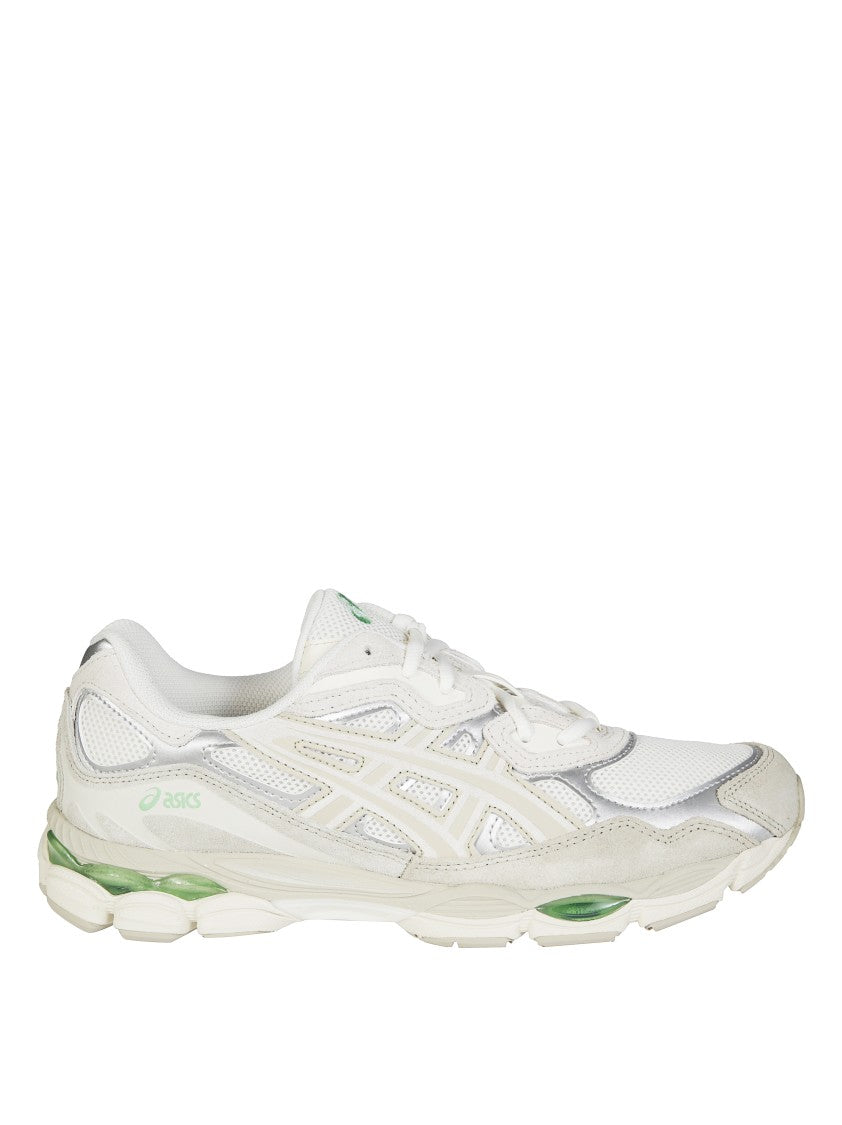 Asics Layered White Mesh Sneakers