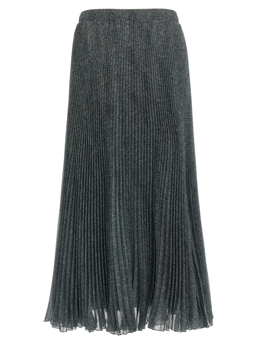 Ermanno Scervino Pleated Longuette Skirt