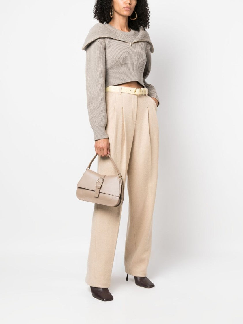 Furla Structured Flap Shoulder Bag