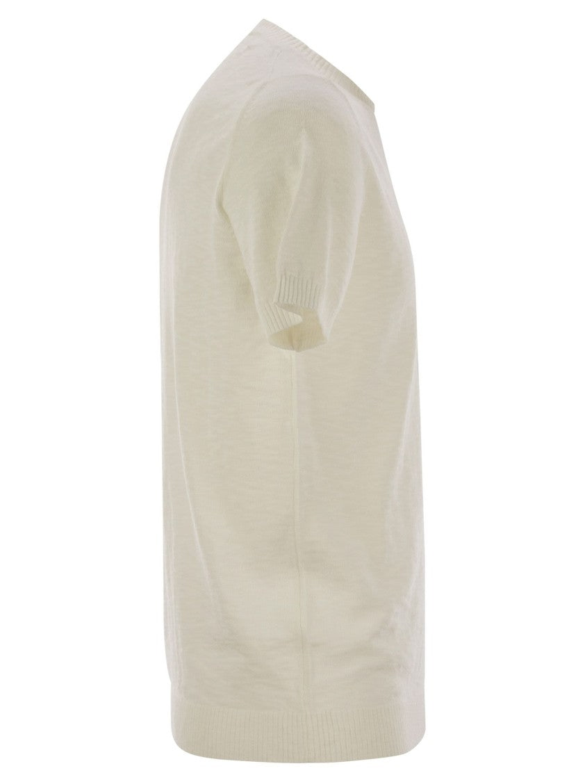 Pt Torino Crew-Neck Short-Sleeved Cotton Jersey