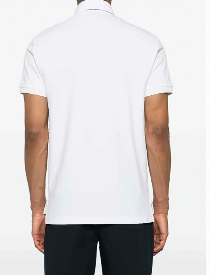 Etro Minimalist Short-Sleeve Polo Shirt With Traditional Collar