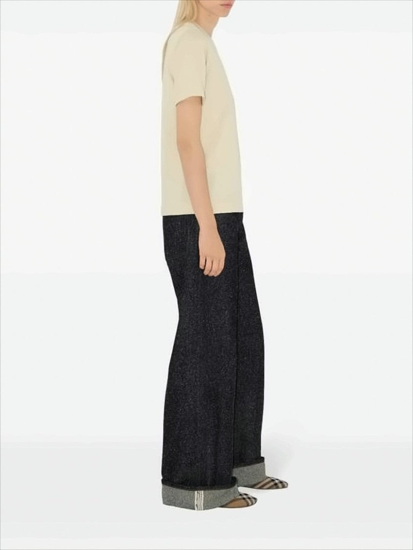 Burberry Boxy Fit Crew Neck T-Shirt