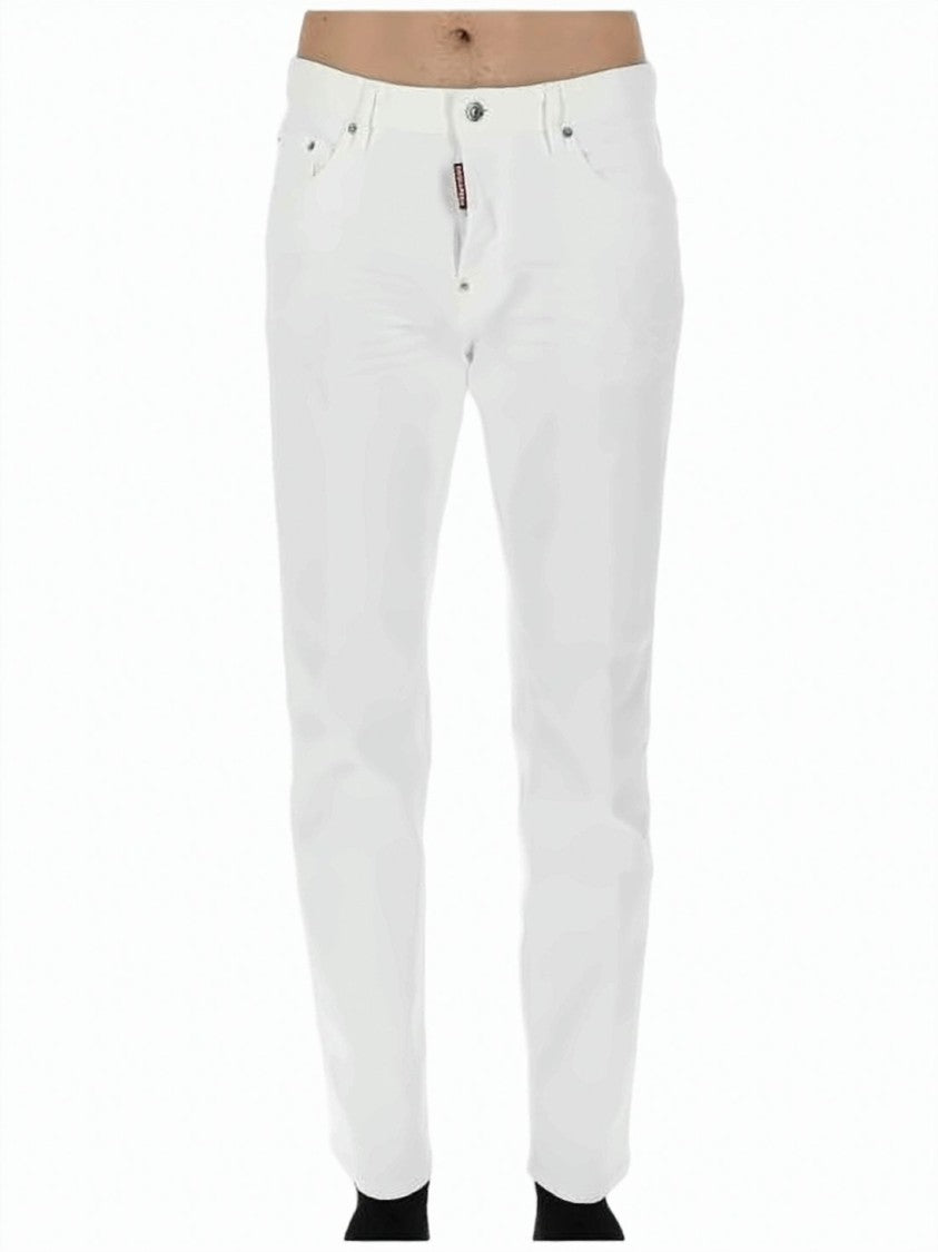 Dsquared2 Slim-Fit Denim Pants With Classic Five-Pocket Styling