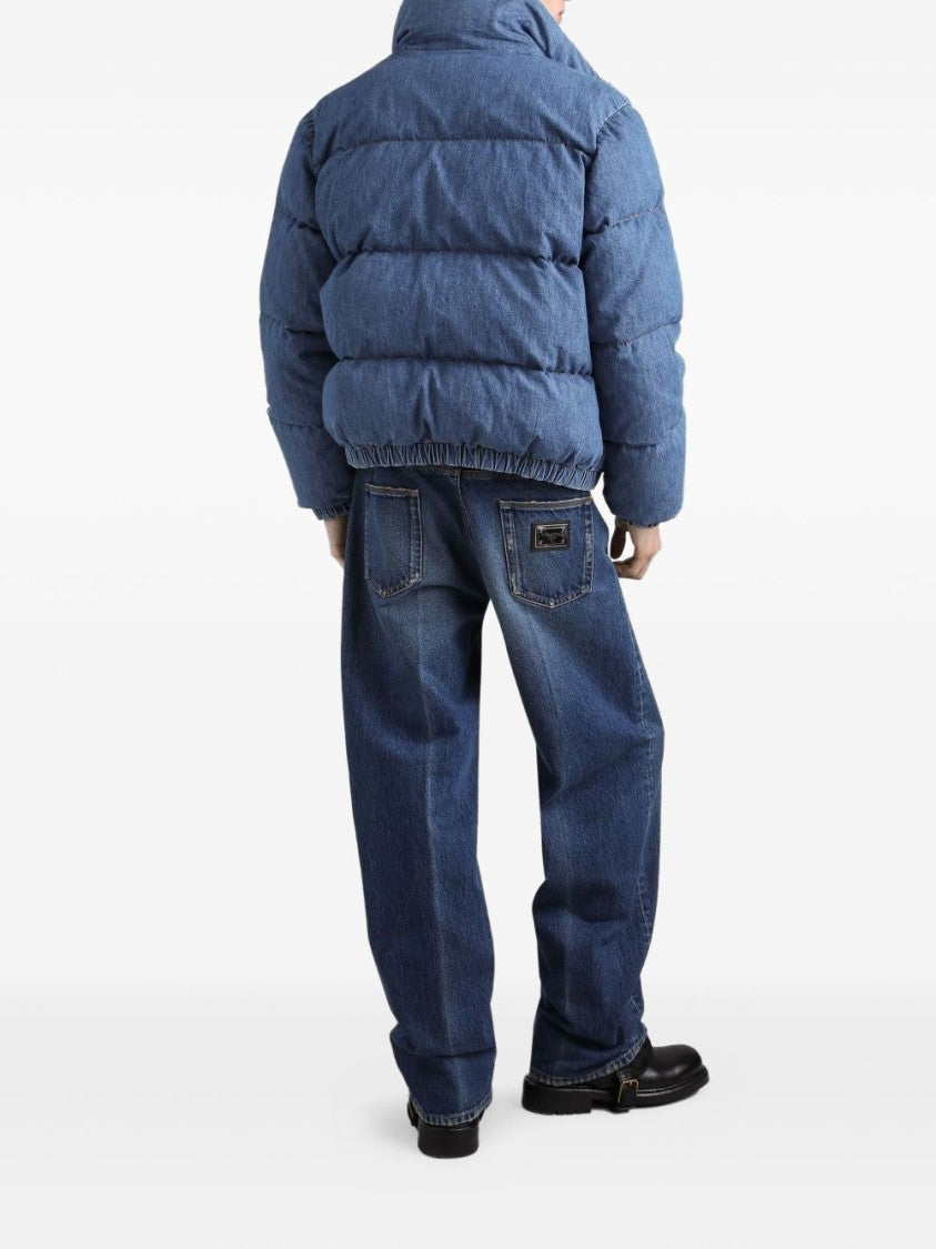 Dolce & Gabbana Relaxed Fit Blue Denim Jeans