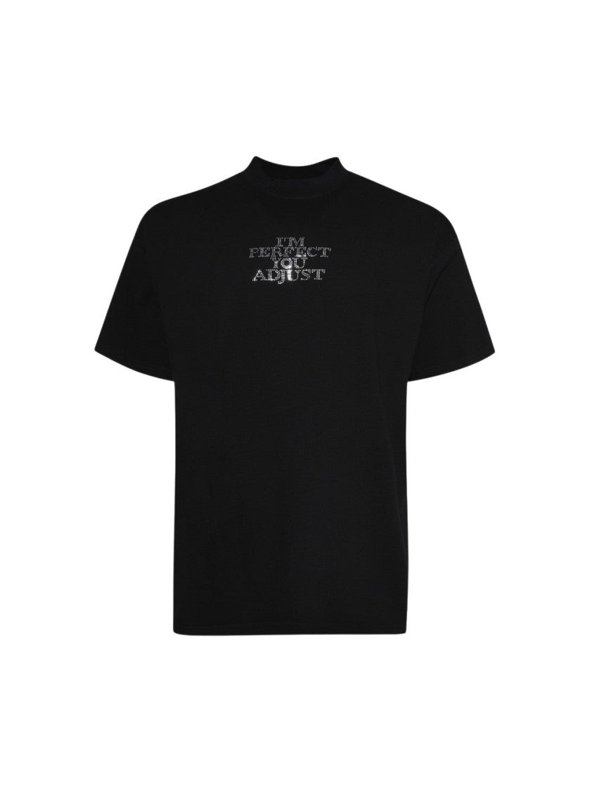 Vetements I'm Perfect You Adjust Tee Black