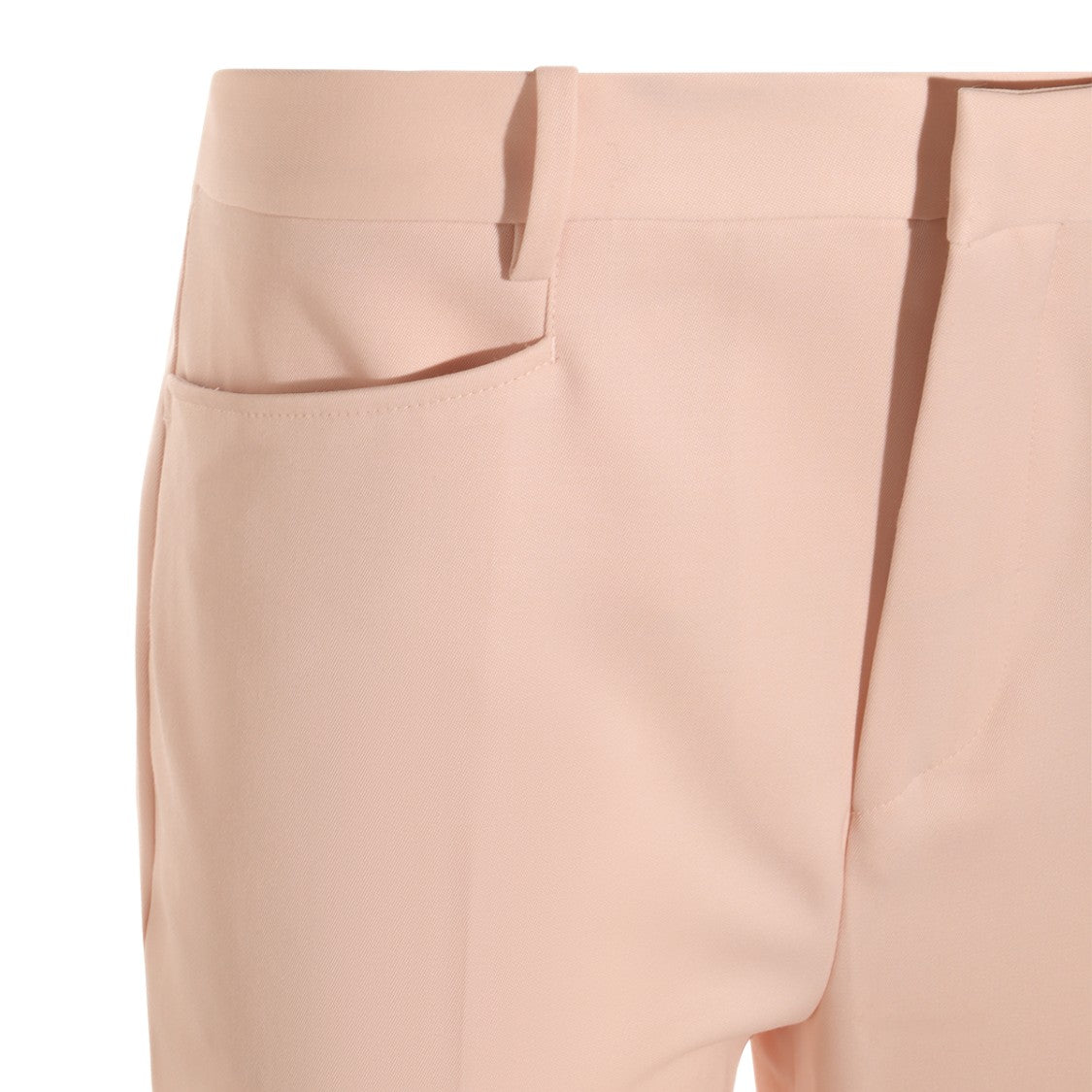 Tom Ford Light Pink Wool Trousers With Tailored Silhouette And Subtle Accents