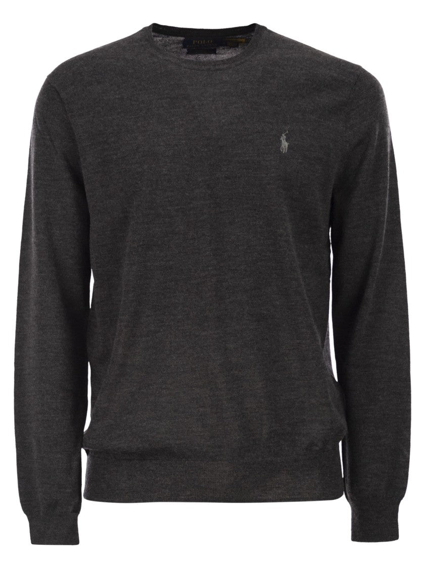 Polo Ralph Lauren Slim-Fit Washable Wool Crew Neck Jumper