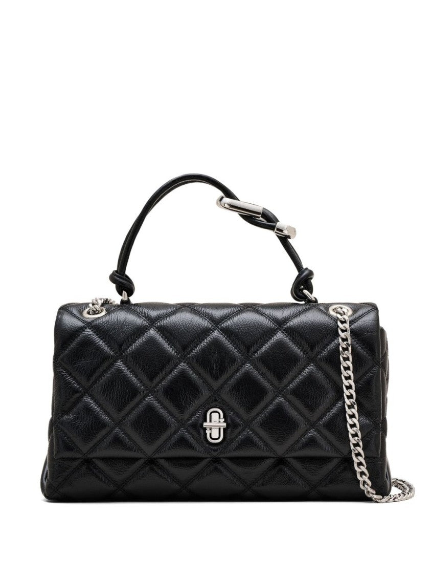 Marc Jacobs Quilted Leather Shoulder Bag With Knot Detail
