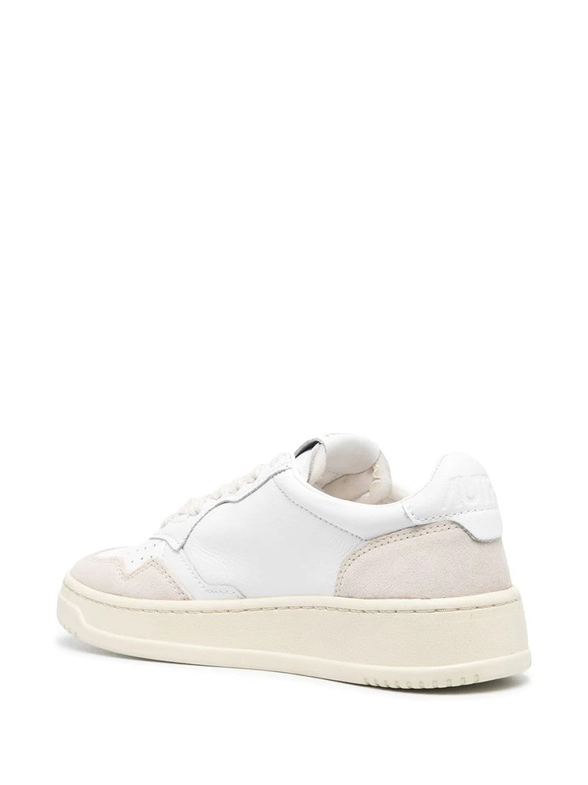 Autry Low-Top White Sneakers Crafted From Smooth