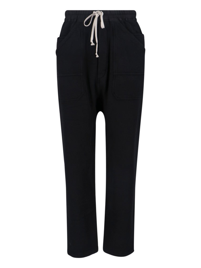 Drkshdw By Rick Owens Straight-Leg Trousers With Minimalist Design