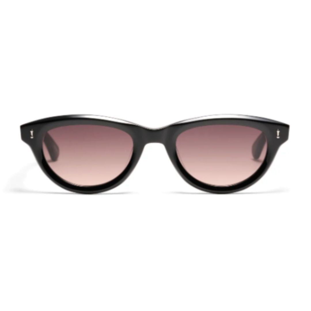 Peter And May S114 Cydonia Rounded Acetate Sunglasses With Gradient Lenses
