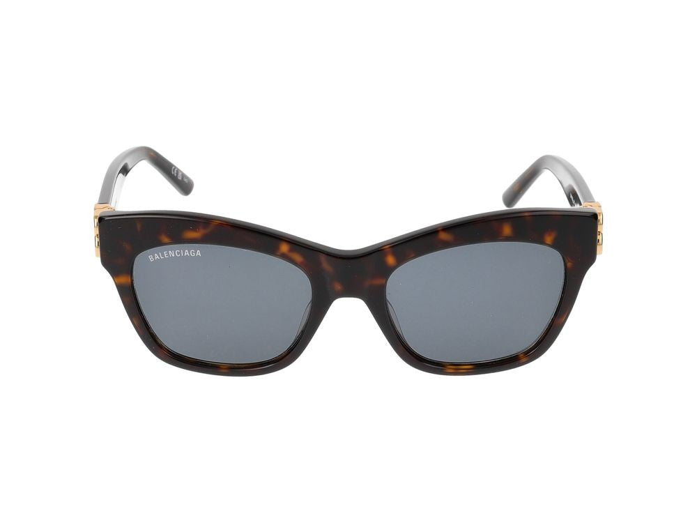 Balenciaga Sunglasses Balenciaga Bb0132s 002 Havana Gold Green 53/20/145