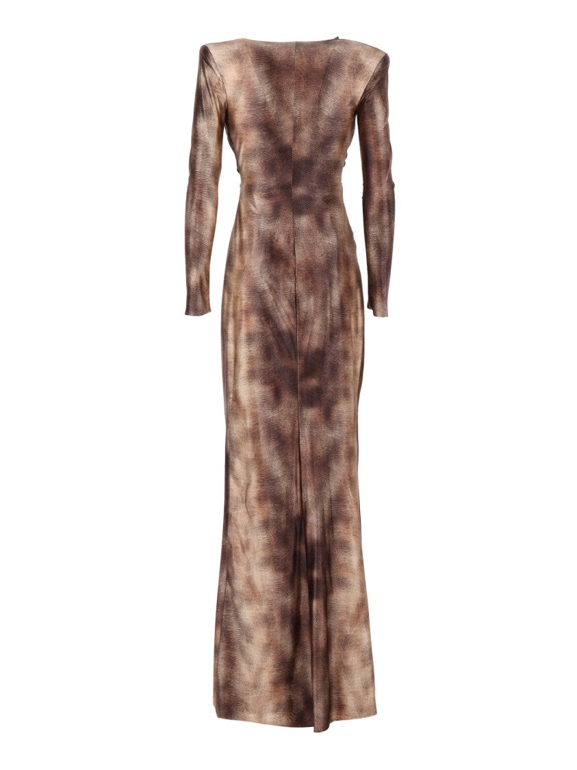 Elisabetta Franchi Floor-Length Dress