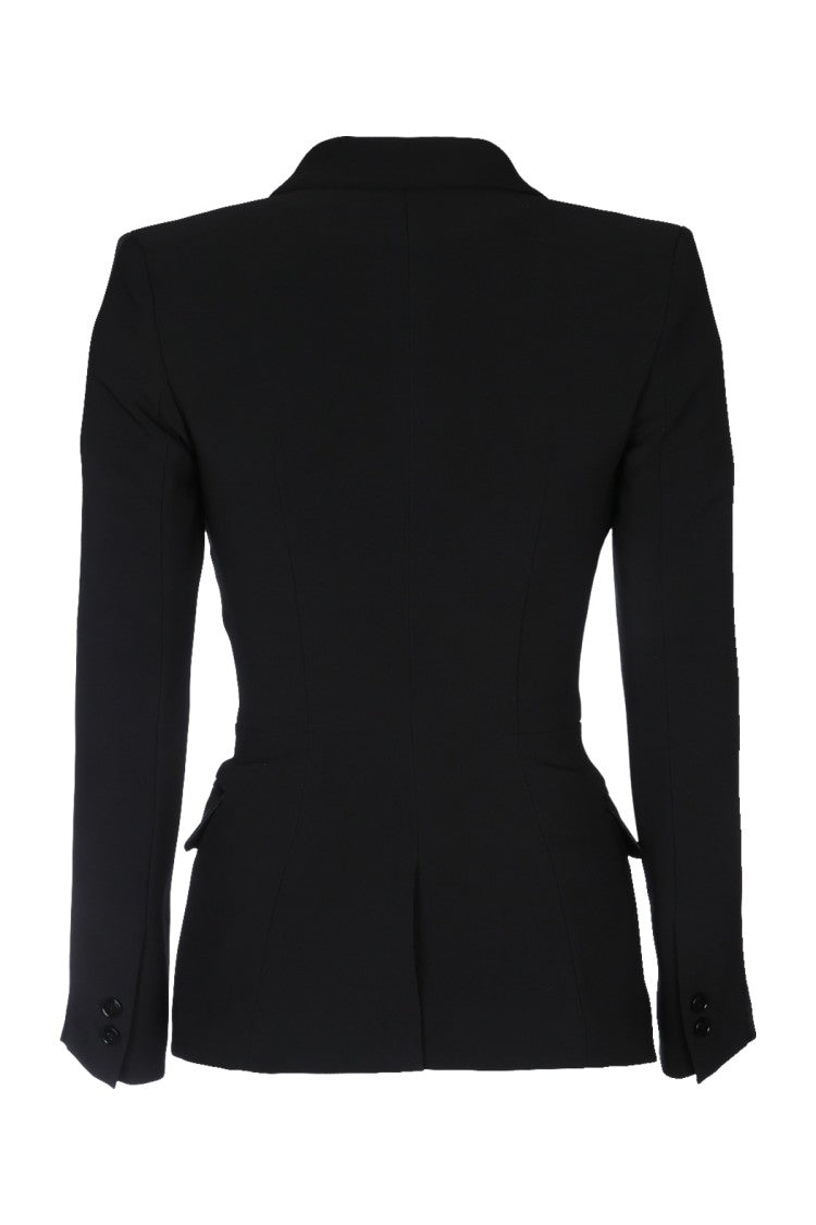 Elisabetta Franchi Double-Breasted Tailored Blazer