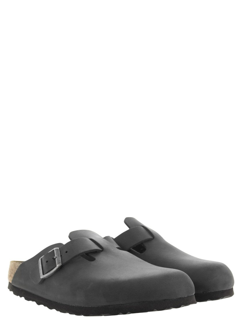 Birkenstock Boston - Oiled Leather Sabot