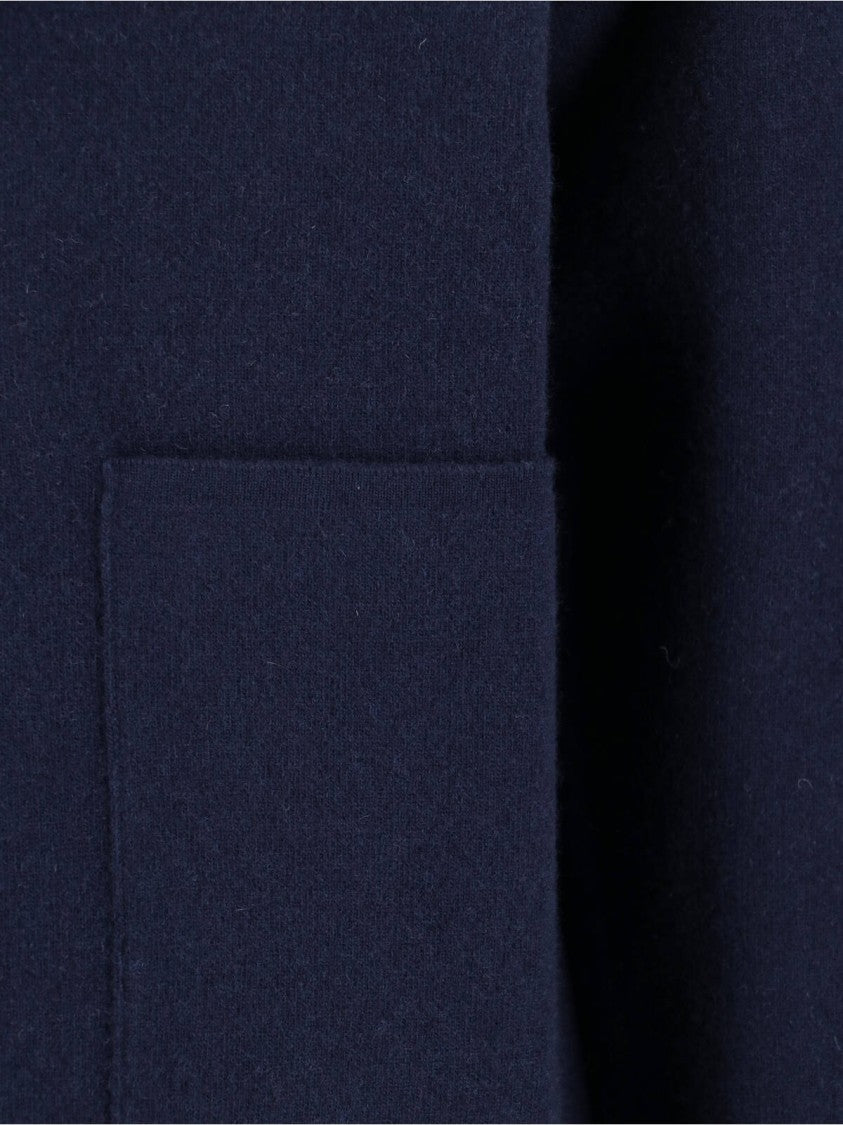 Lardini Wool Jacket – Navy Blue