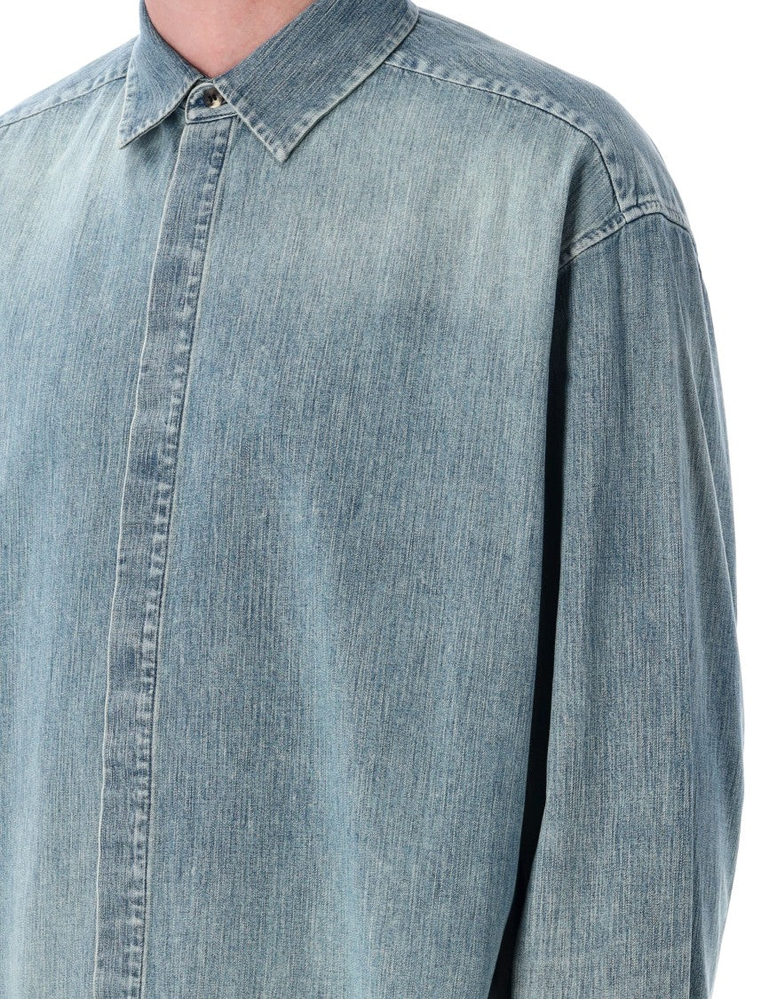 Fear Of God Relaxed Fit Denim Button-Up Shirt