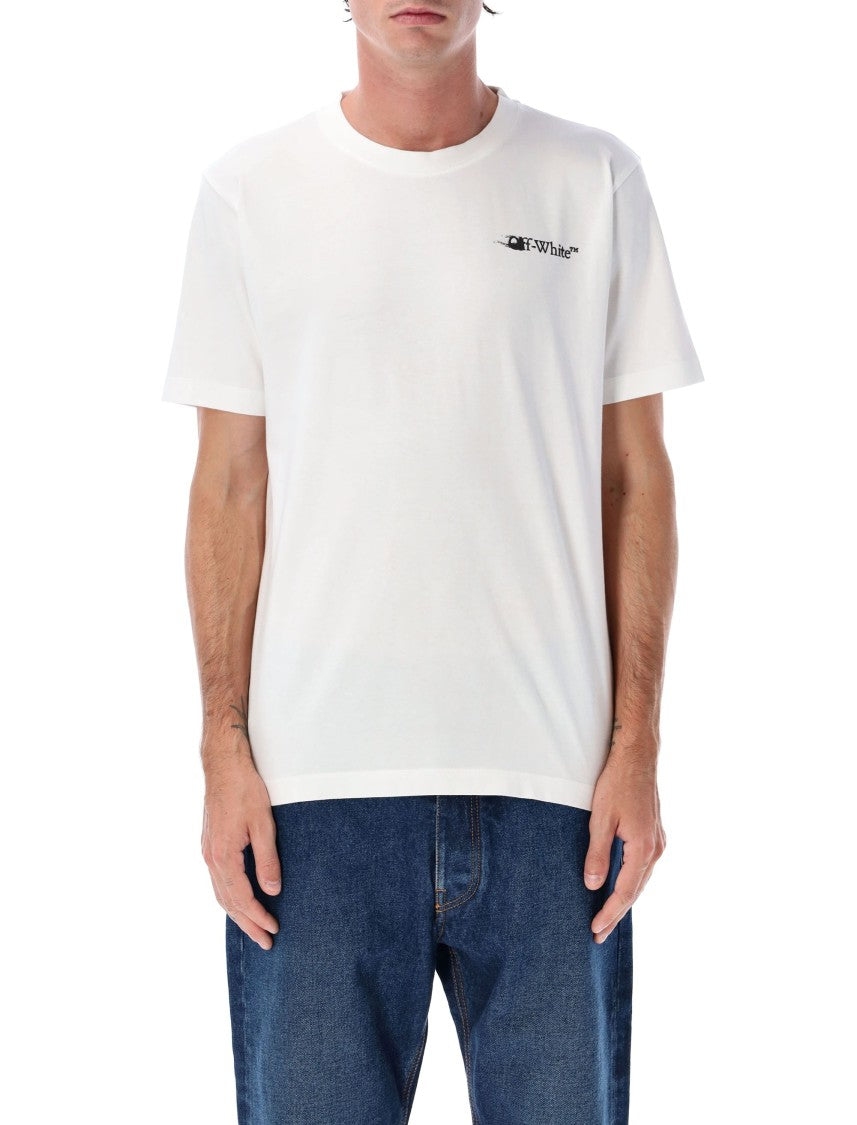 Off-White Ink Arrow Slim-Fit Cotton T-Shirt