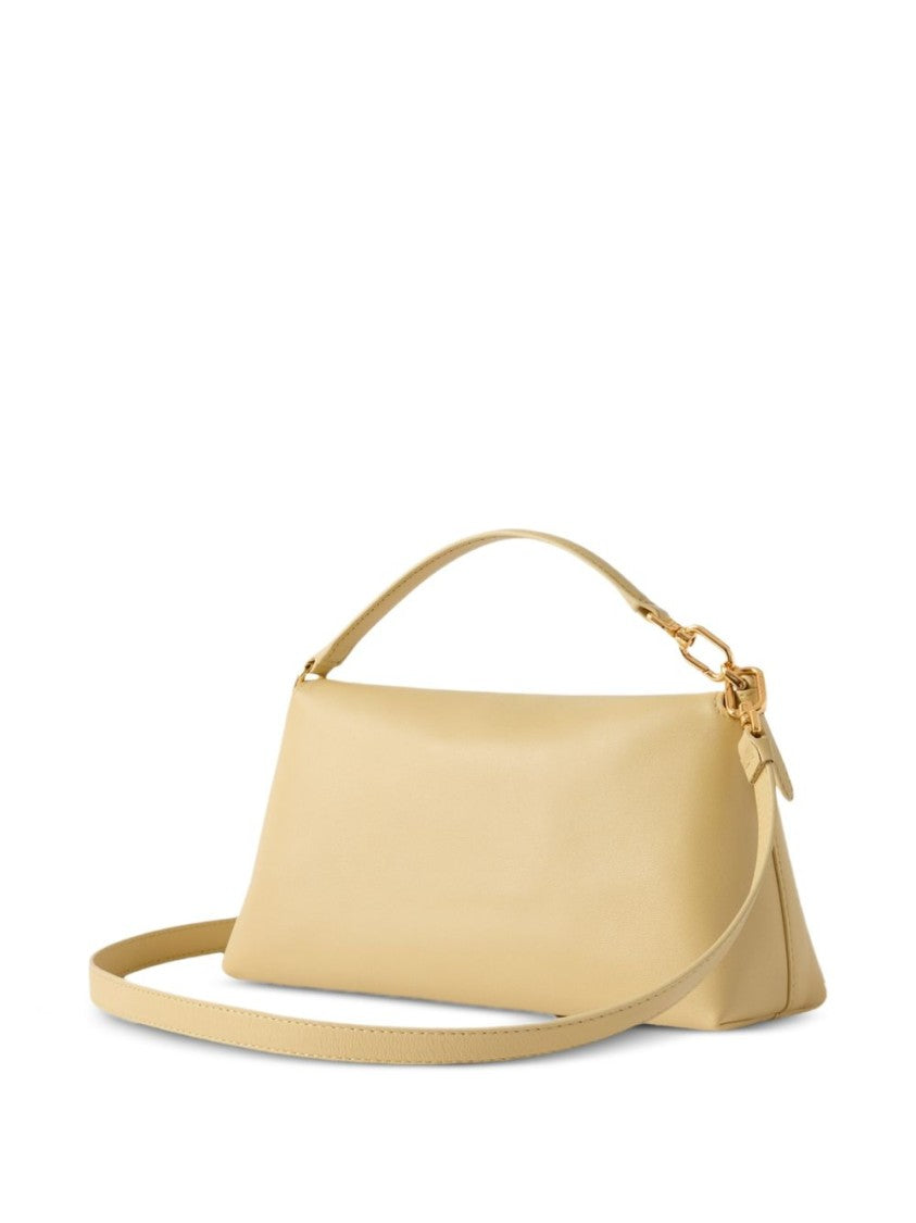 Furla Black Sfera Soft Structured Leather Mini Bag