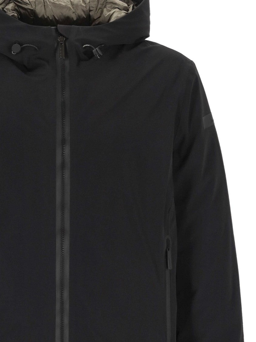 Rrd Essential Black Jacket With Adjustable Hood