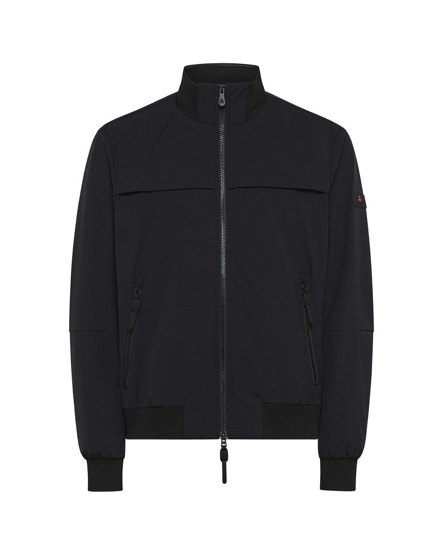 Peuterey Black Stretch Bomber Jacket