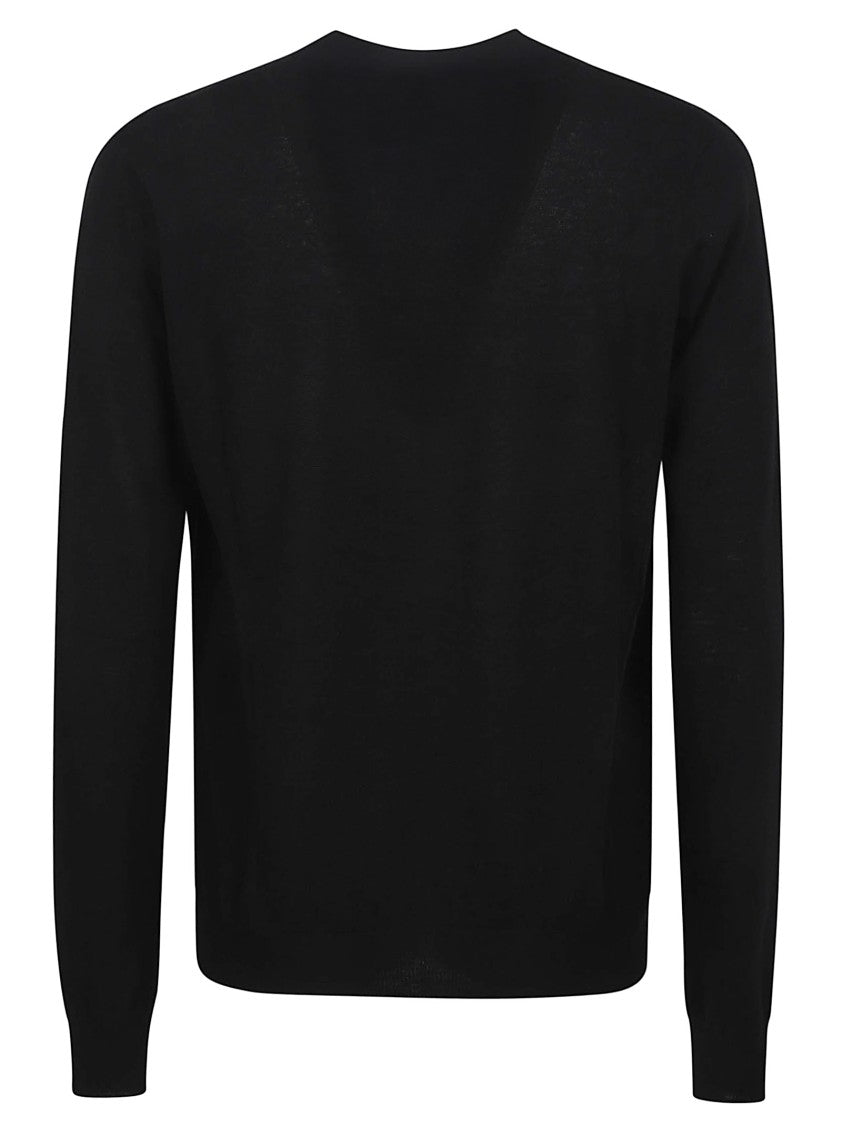 Amiri V-Neck Pure Cashmere Cardigan