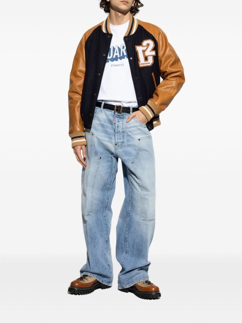 Dsquared2 Relaxed Fit White Cotton T-Shirt