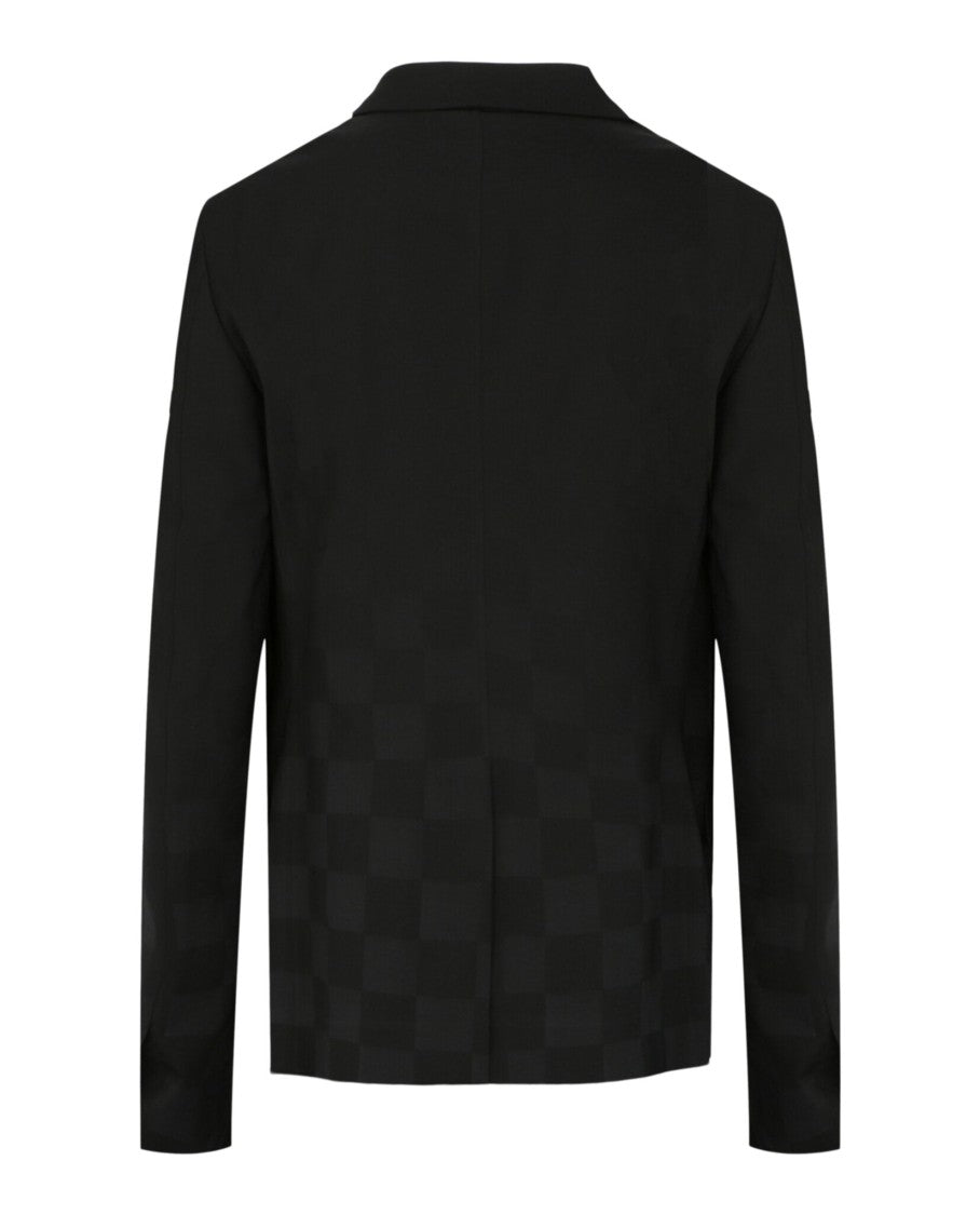 Givenchy Slim Fit Micro Windowpane Check Blazer