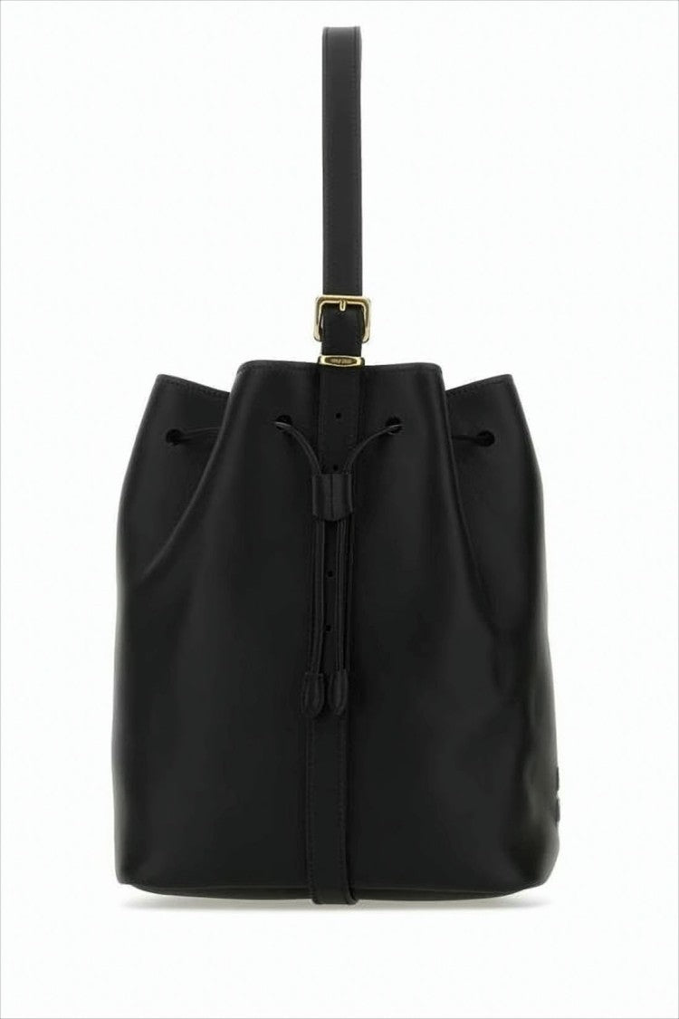 Miu Miu Black Leather Tote Bag