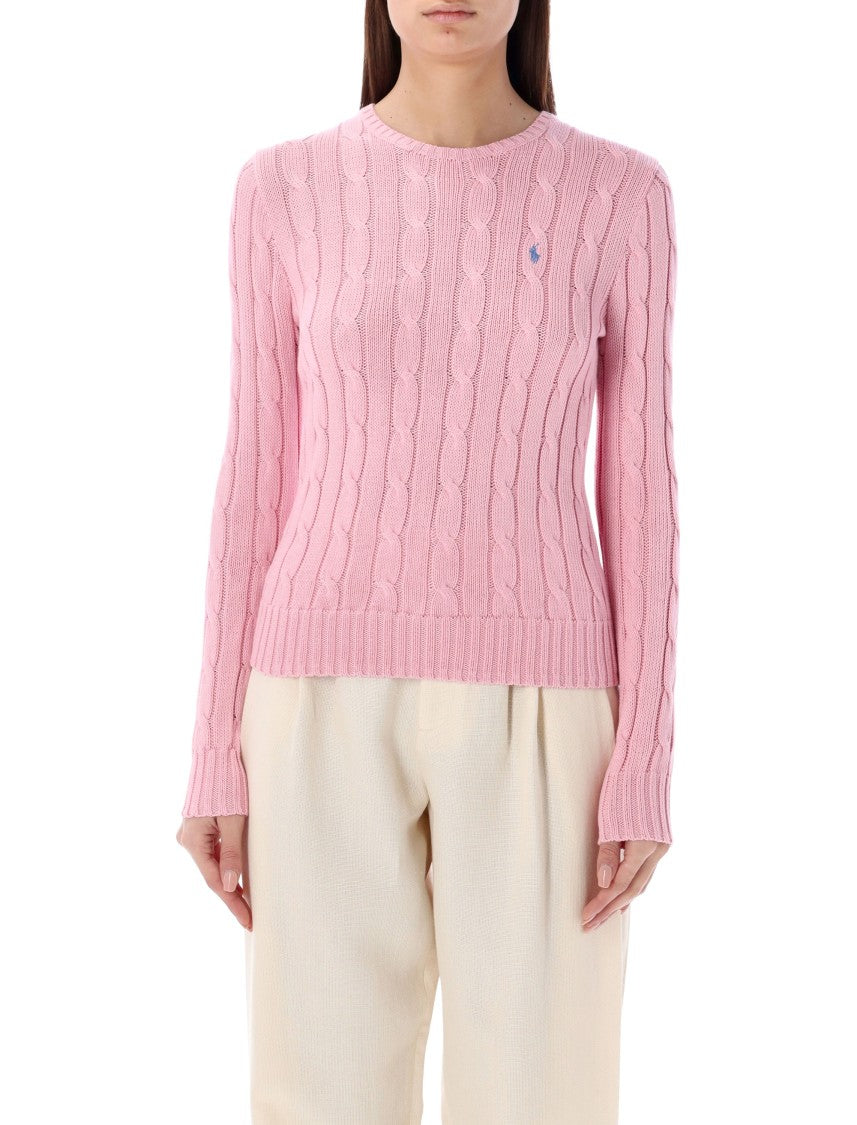 Polo Ralph Lauren Julianna Slim Fit Cable Knit Sweater