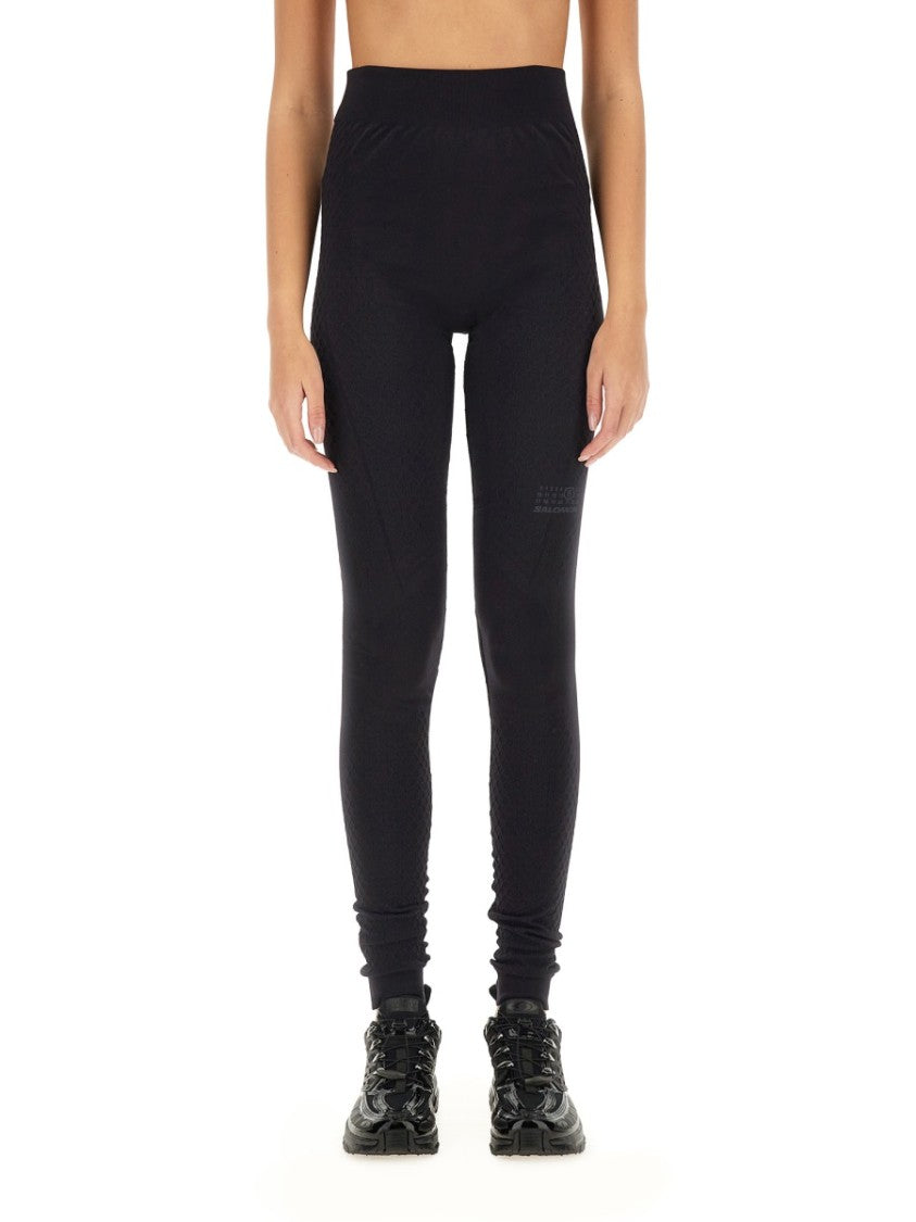 Mm6 By Maison Margiela X Salomon Leggings With Logo