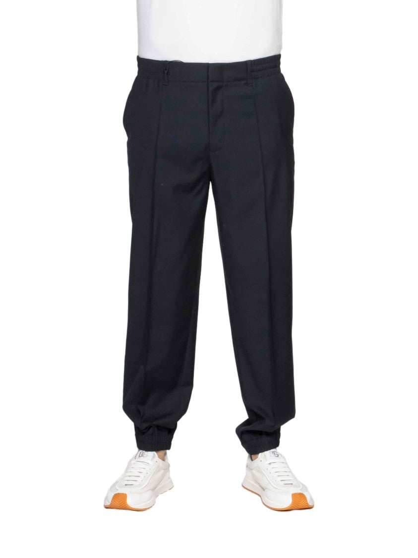 Emporio Armani Relaxed-Fit Tapered Elastic-Cuff Sweatpants