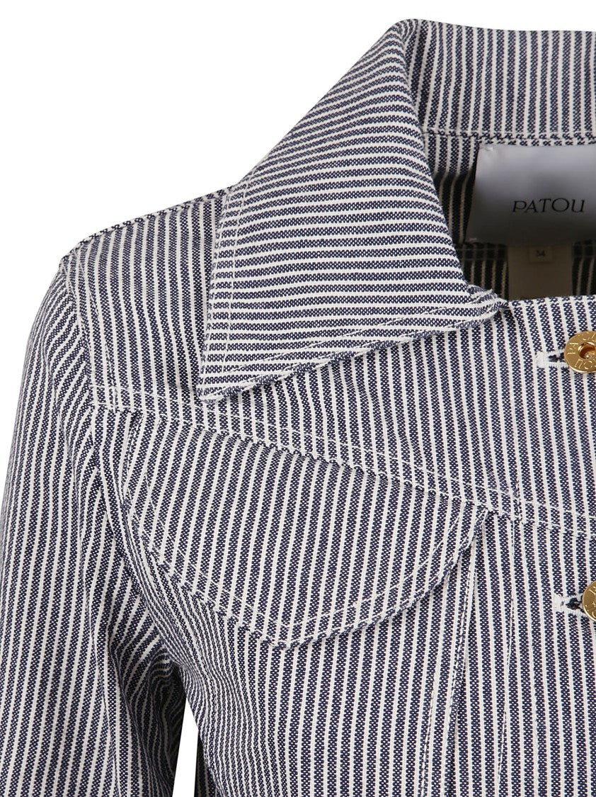 Patou Classic Striped Tailored Jacket