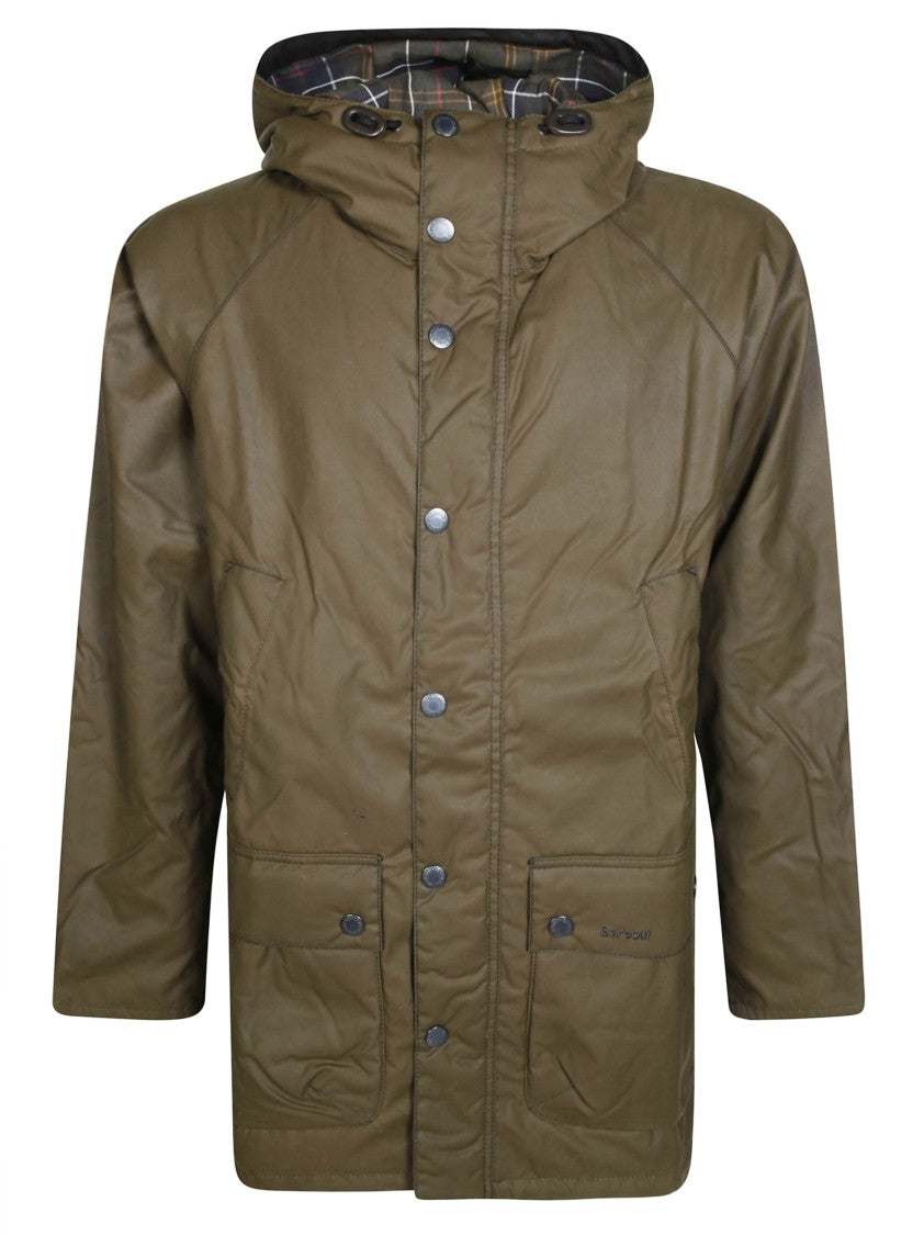 Barbour Brown Bedale Waxed Cotton Parka