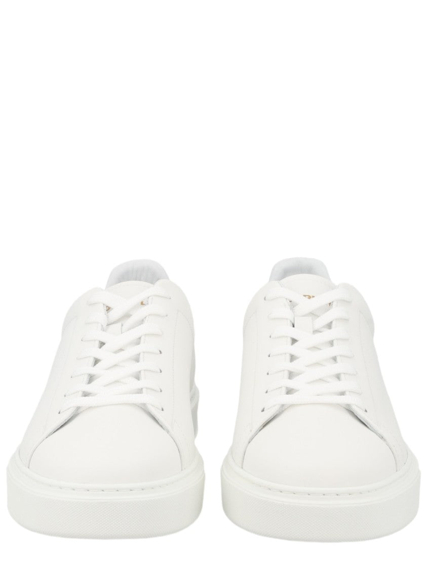 Woolrich Classic Court White Minimalist Sneakers
