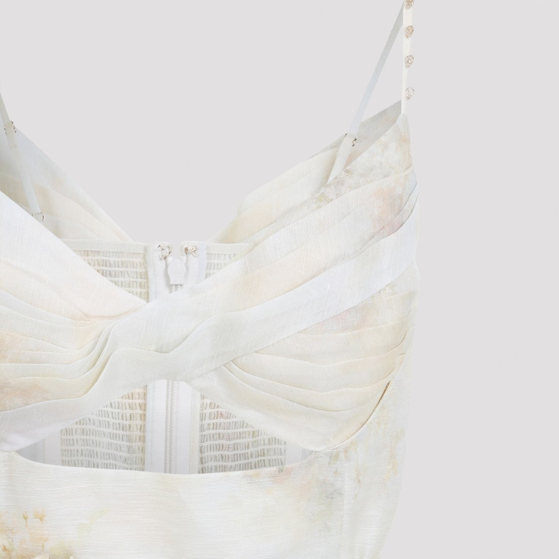 Zimmermann Memento Twist Front Mini Dress