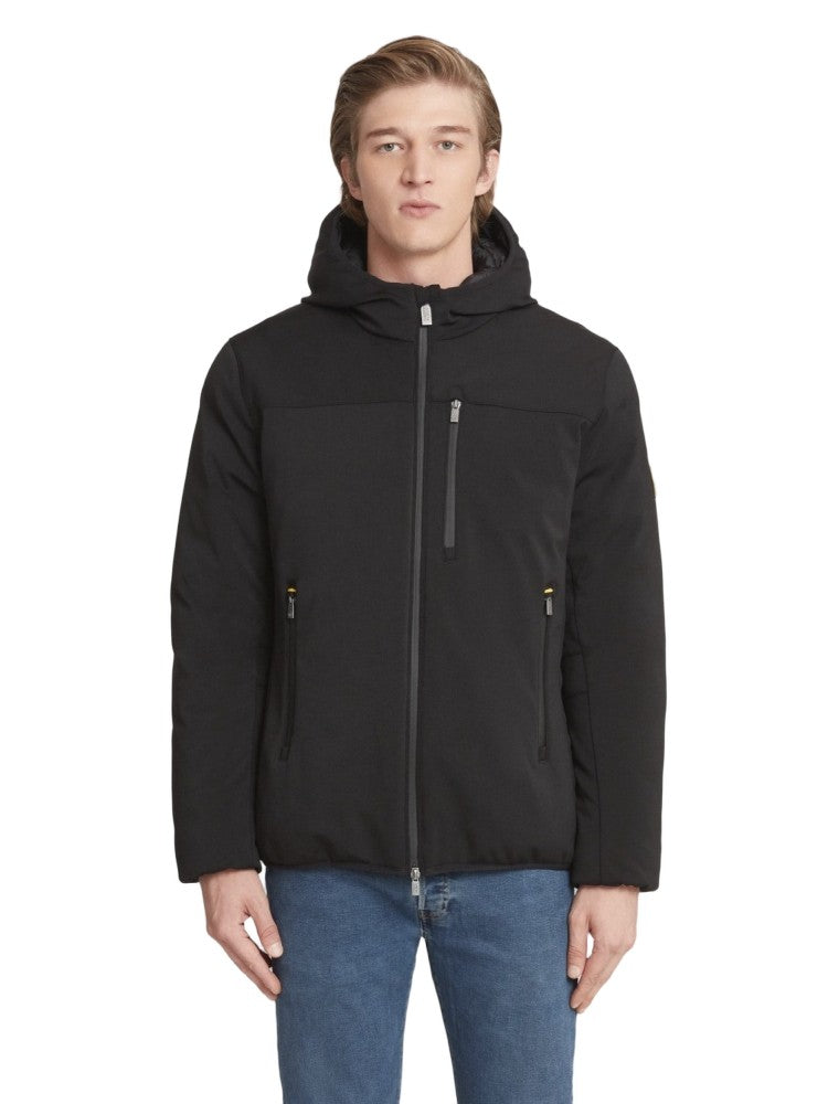 Ciesse Piumini Hooded Zip Jacket With Chest Pocket