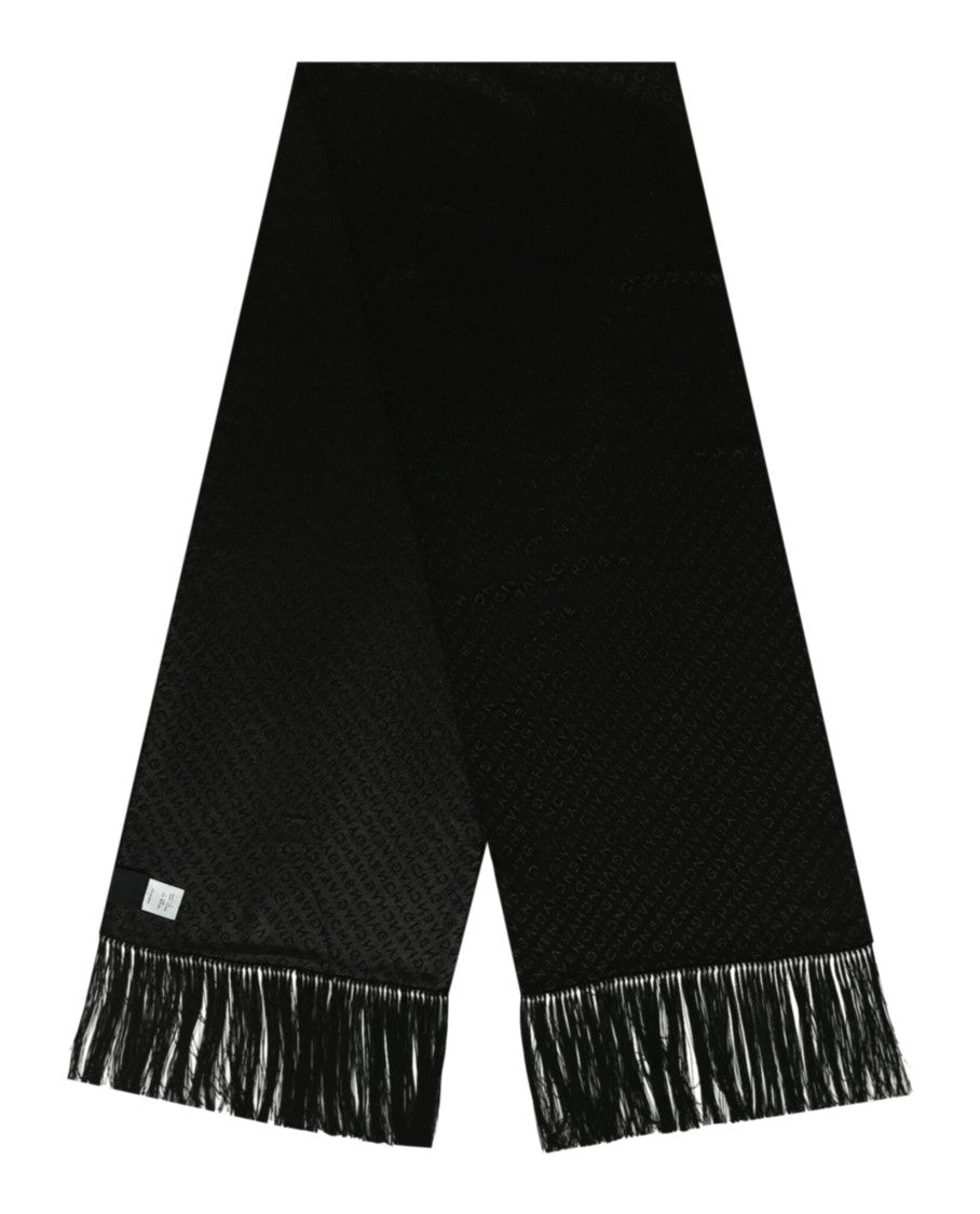 Givenchy Diagonal Logo Evening Scarf