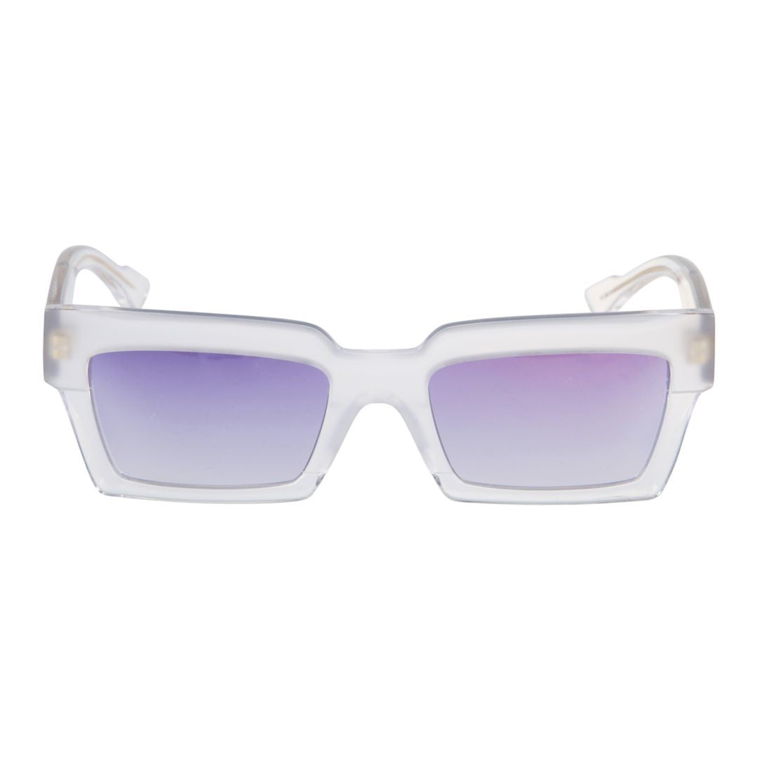 Kador Smart Bold Rectangular Sunglasses With Gradient Tint