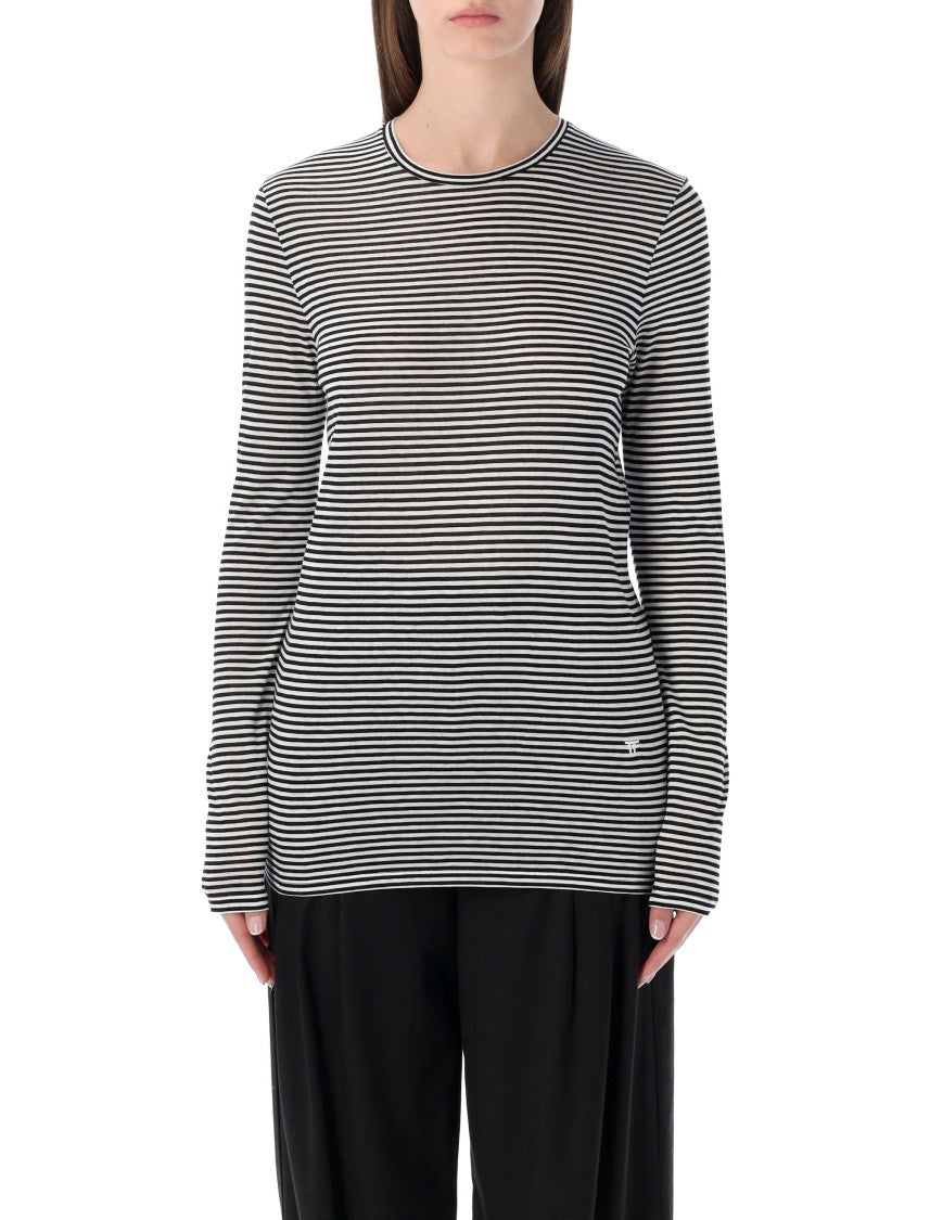 Tom Ford Viscose Jersey Bicolor Striped Tank Top
