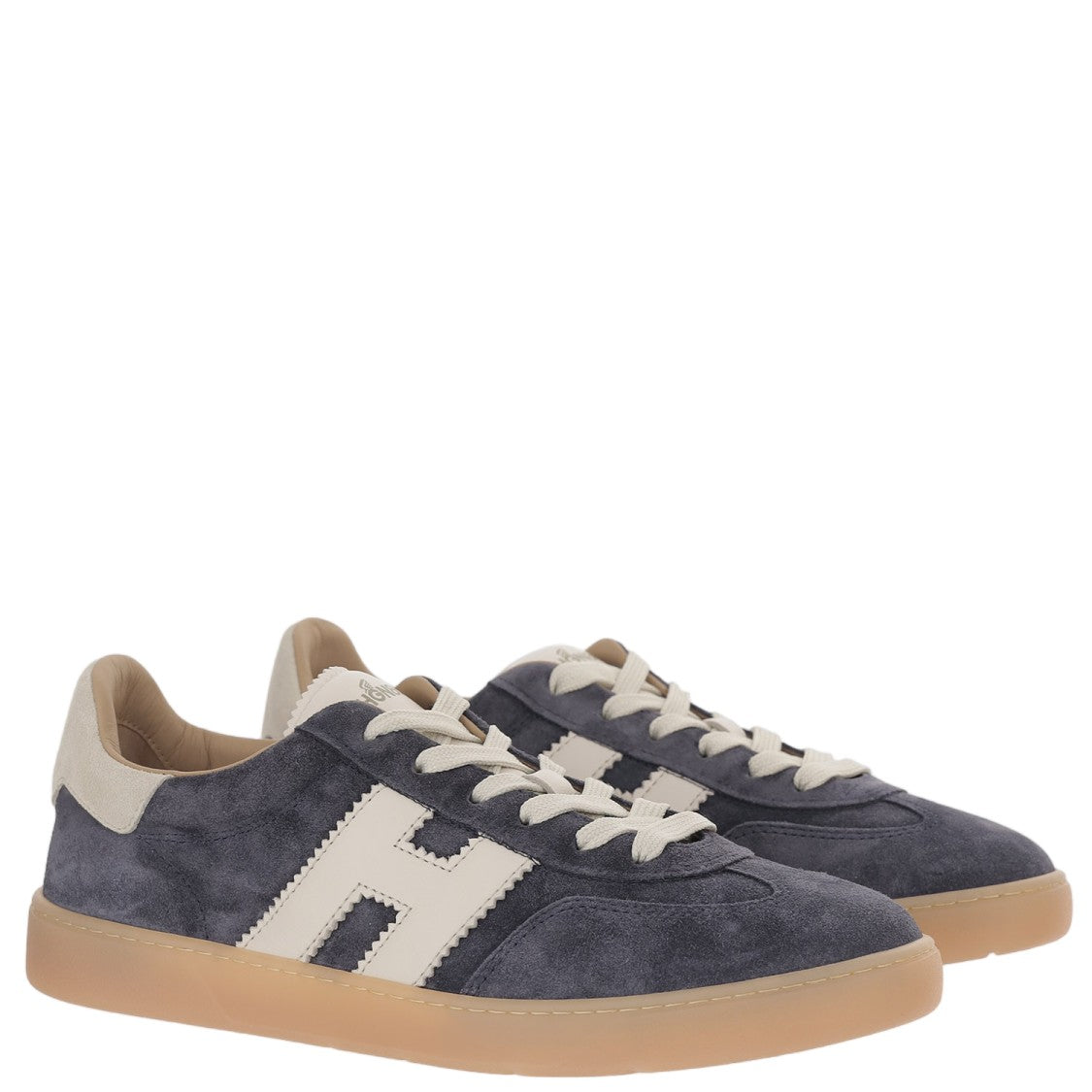 Hogan Low-Top Suede Sneakers With Memory Foam Insole