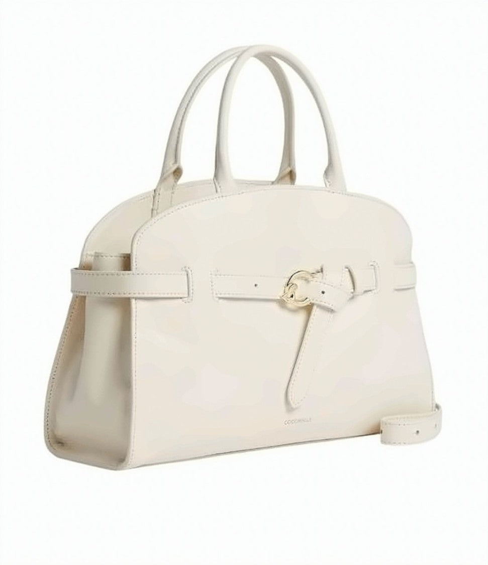 Coccinelle Smooth Leather Magnet Handles Handbag Set