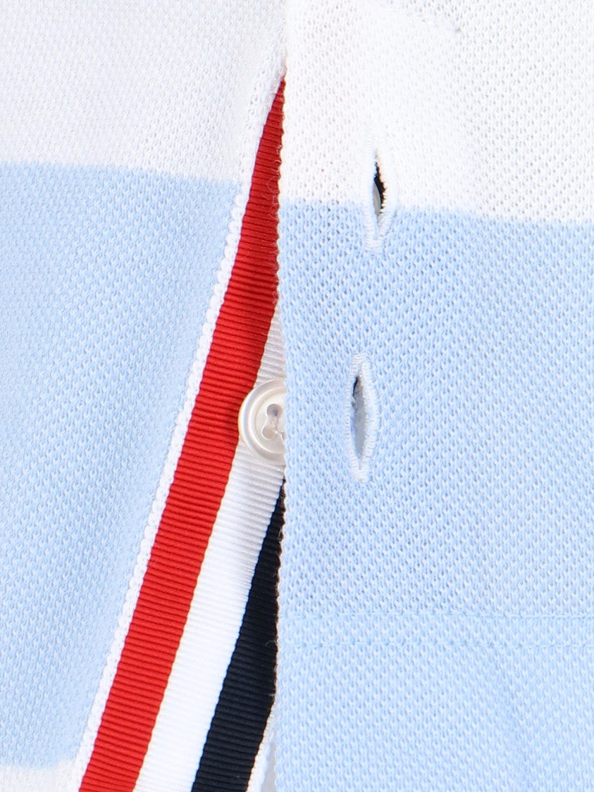 Thom Browne "Striped T-Shirt" – Blue