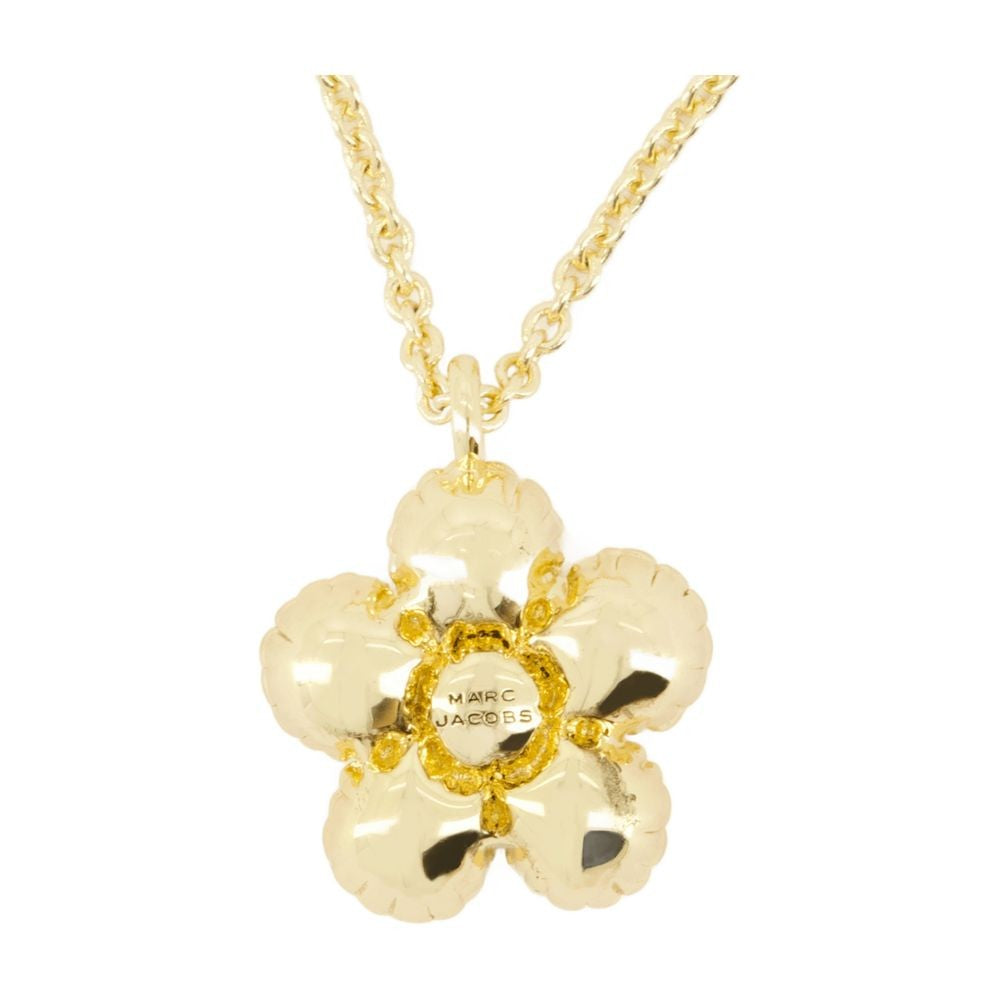 Marc Jacobs Daisy Balloon Necklace - Metal - Gold