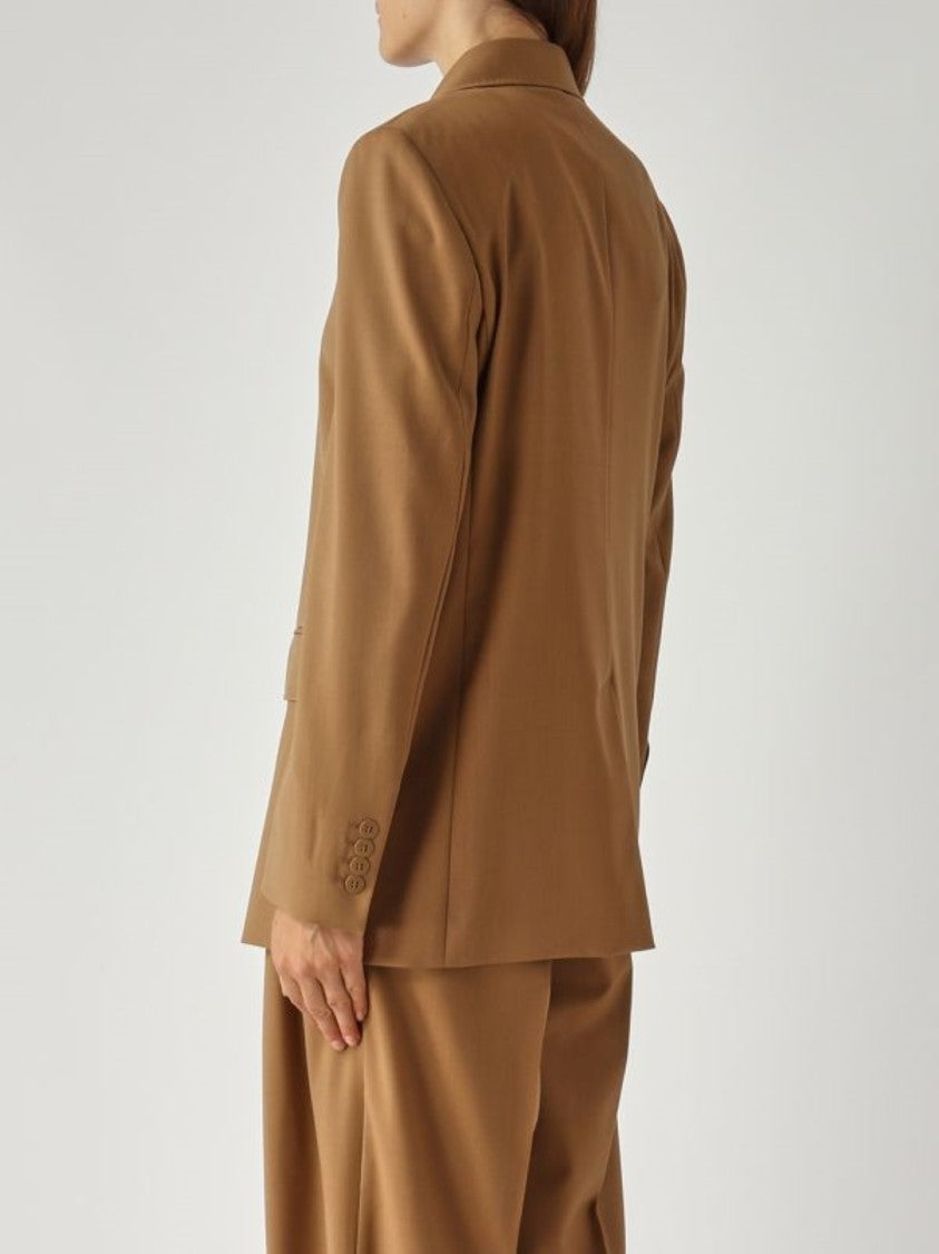 Max Mara Tailored Single-Breasted Jacket With Structured Shoulders